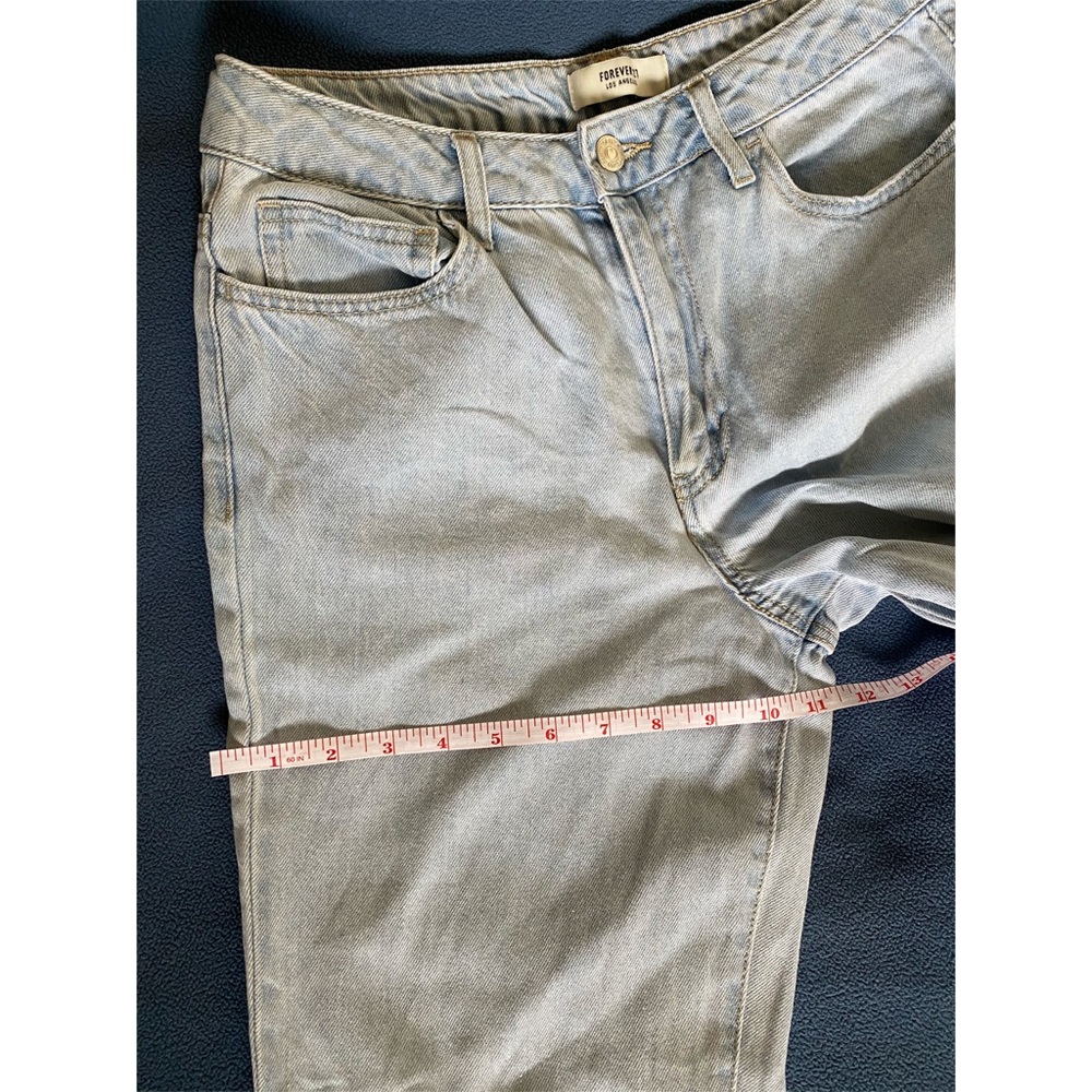 Forever 21 Light Blue Mom Jeans - Picture 10 of 13